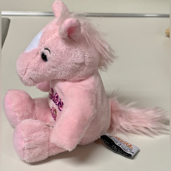 RGU Group Souvies Pink Plush *TEXAS CUTIE* Horse Stuffed Animal Souvenir - Picture 4 of 15